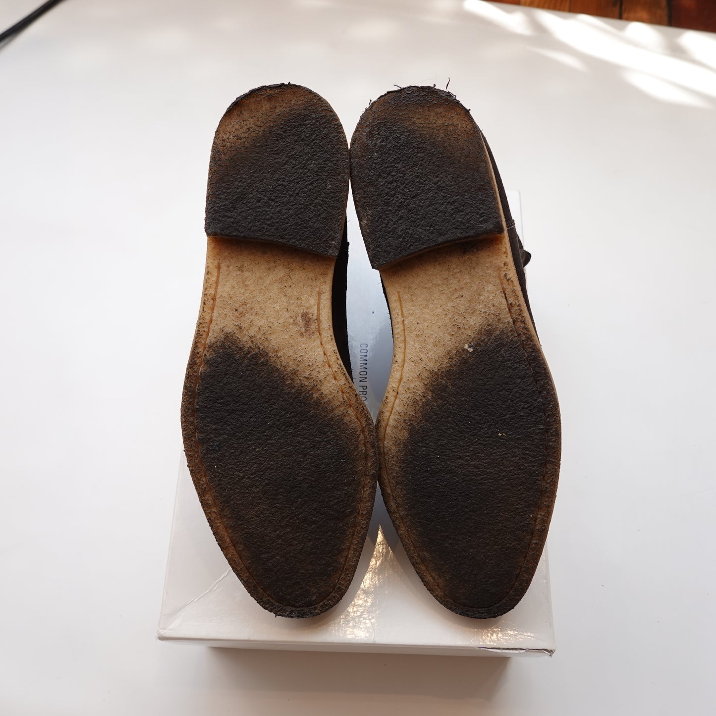 Common Project Suede Chelsea Boots - Size 43