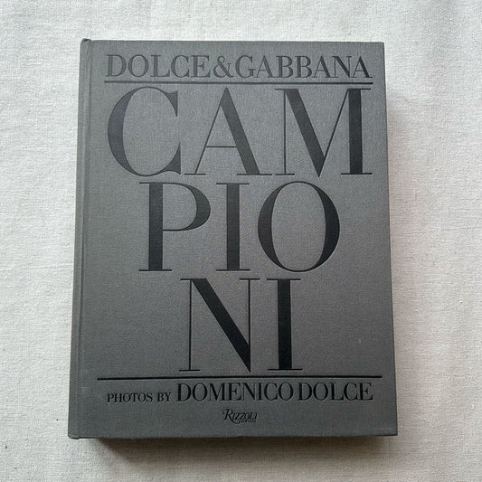 Dolce & Gabbana Campioni Rizzoli Hardcover Book
