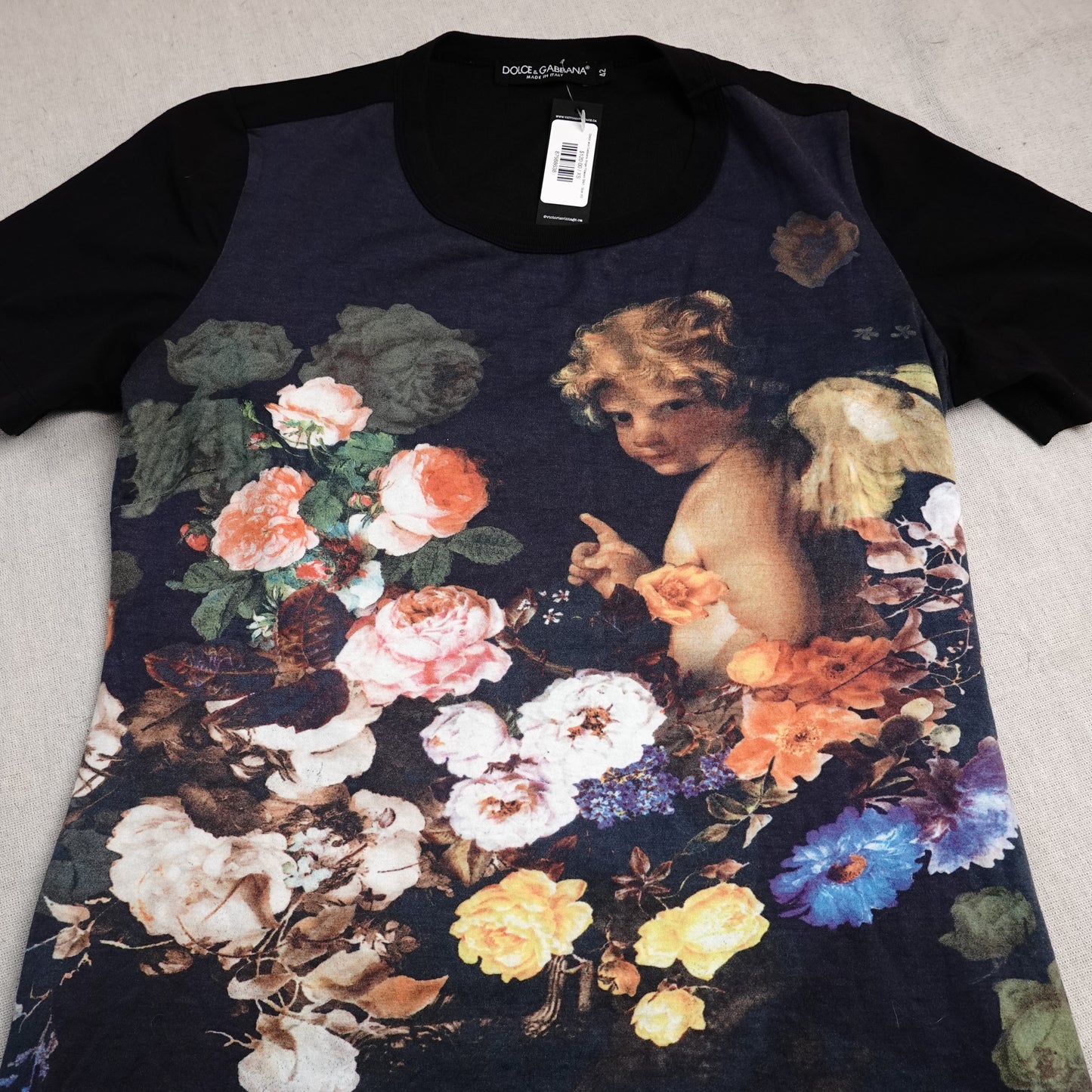 Dolce and Gabbana Angel Flowers Shirt - Fits XS