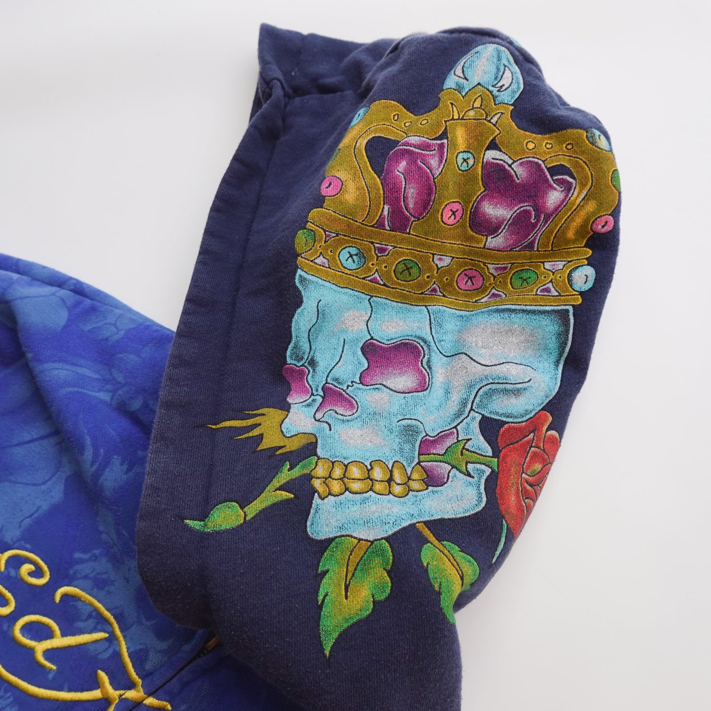 Vintage Ed Hardy Zip Hoodie - Size M