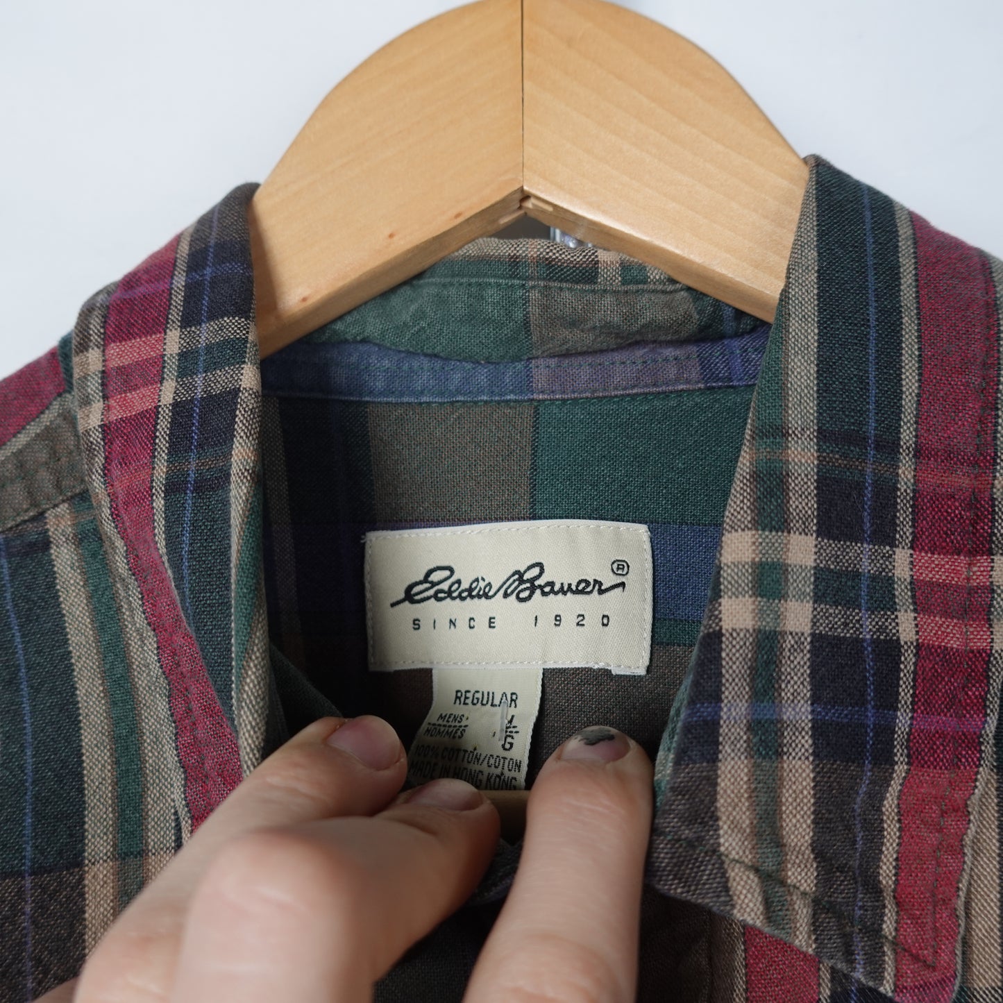 Eddie Bauer Flannel - Size L