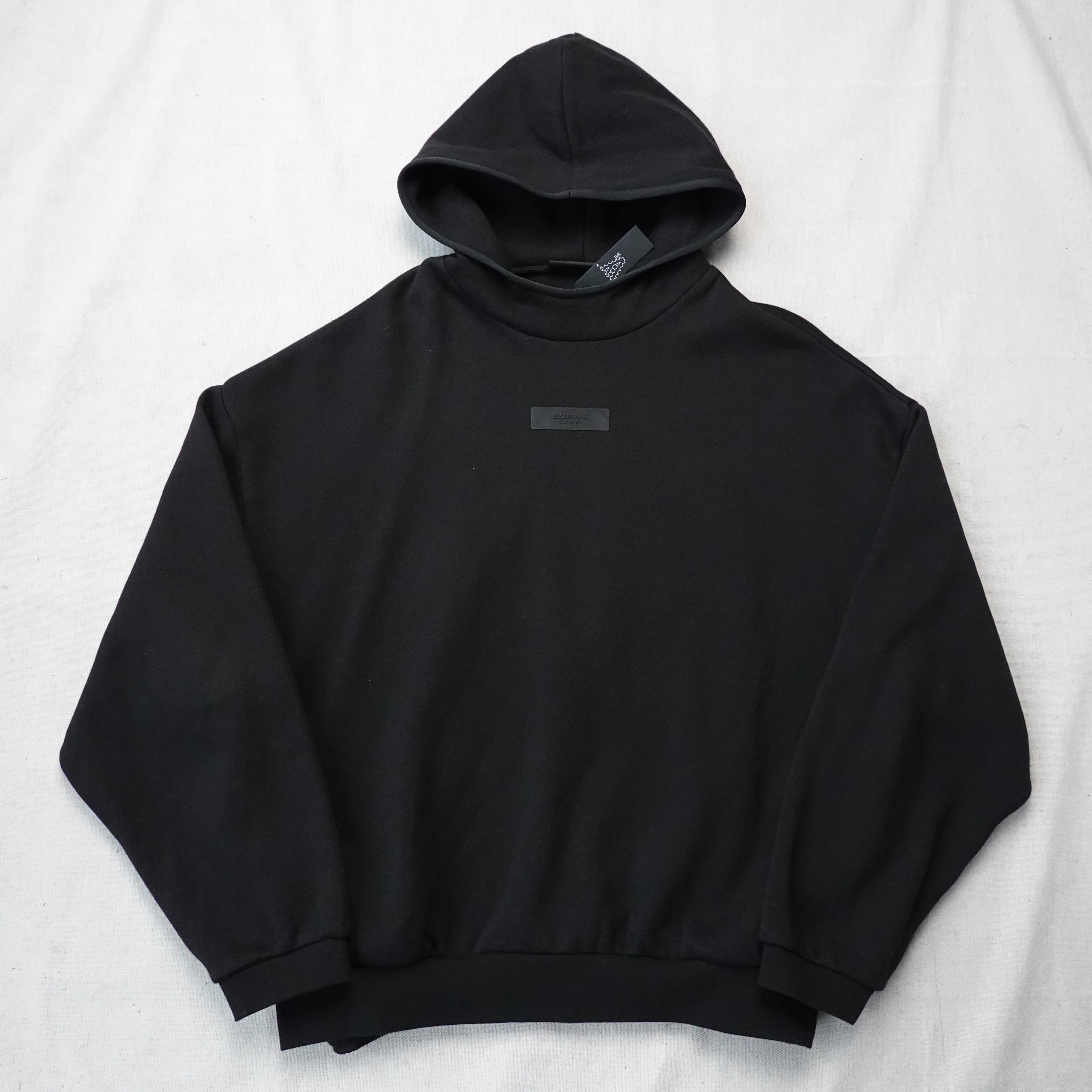 FOG Essentials Black Hoodie - Size XL