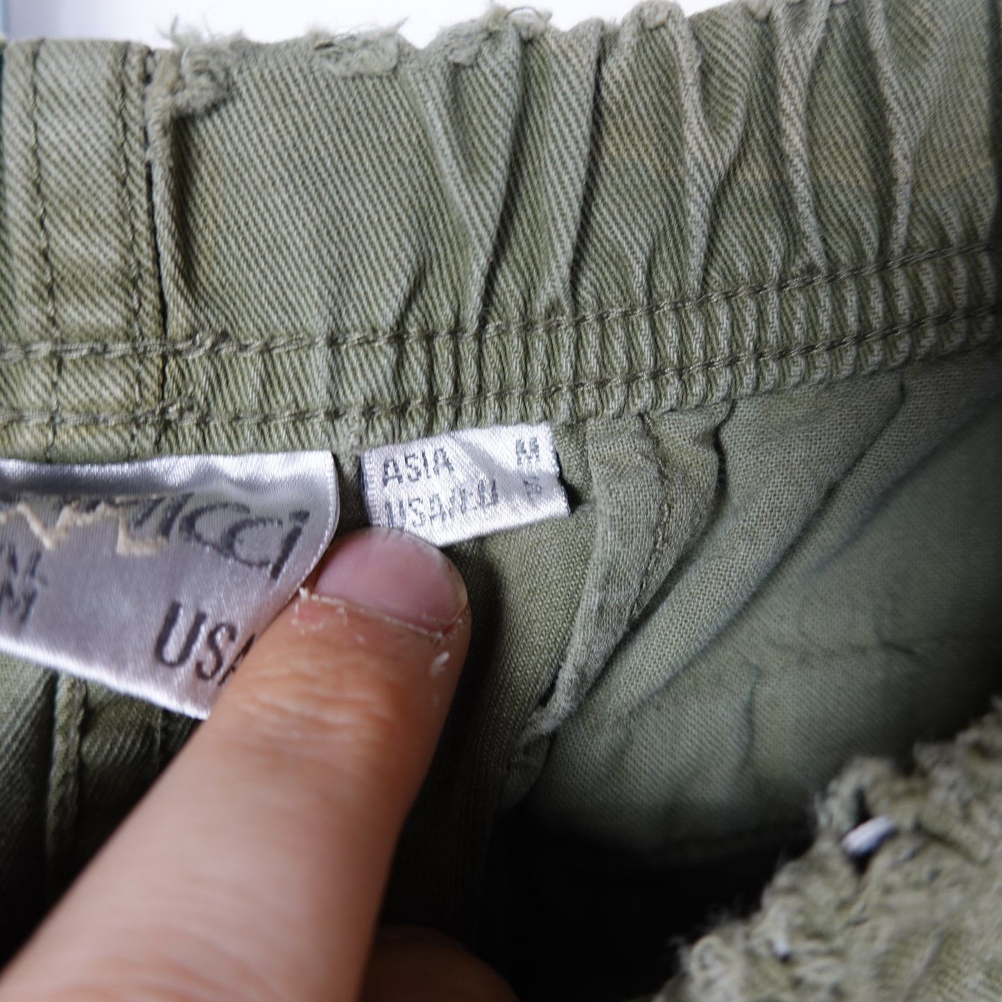 Gramicci Green Cotton Shorts - Size M