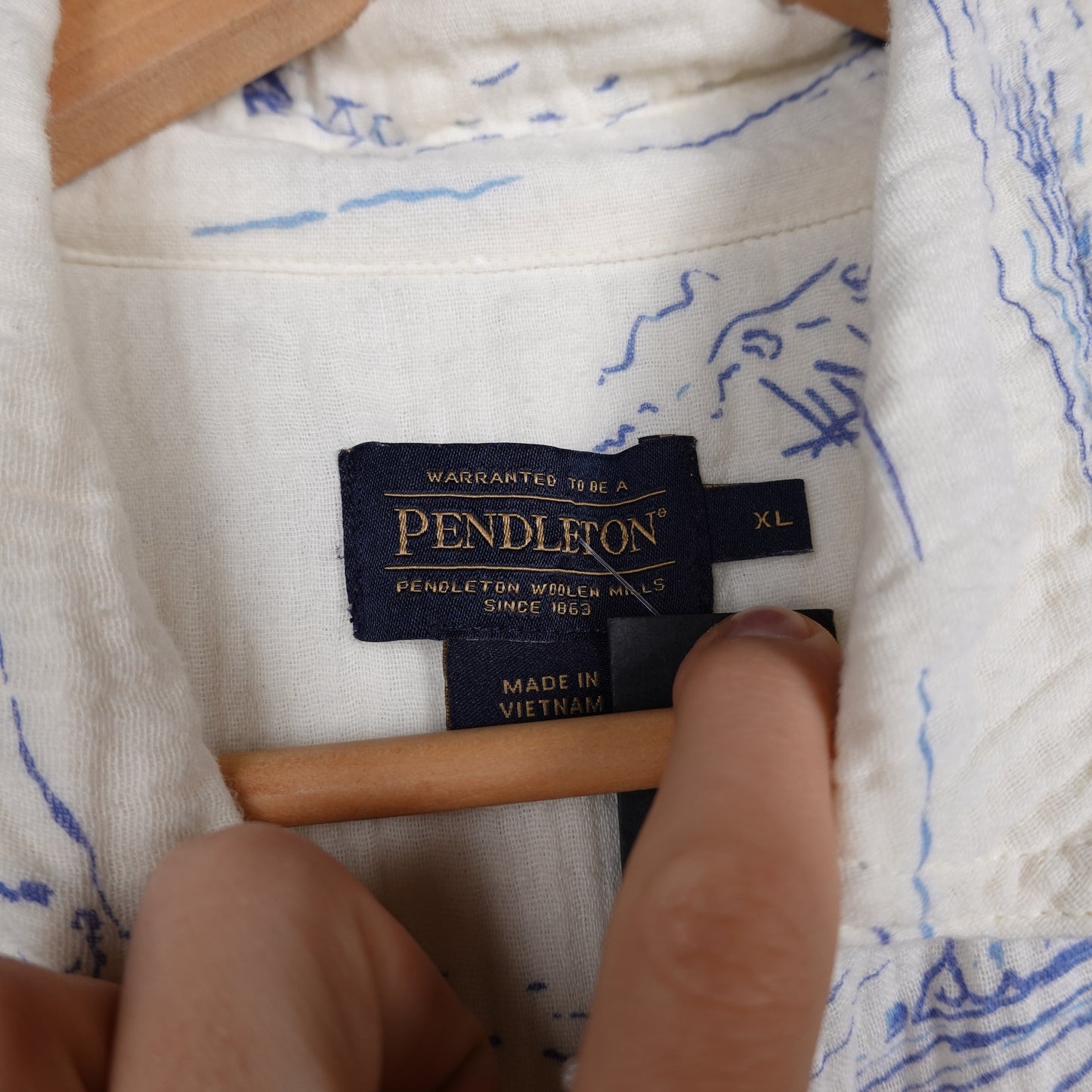 Pendleton SS Button Up - Size XL