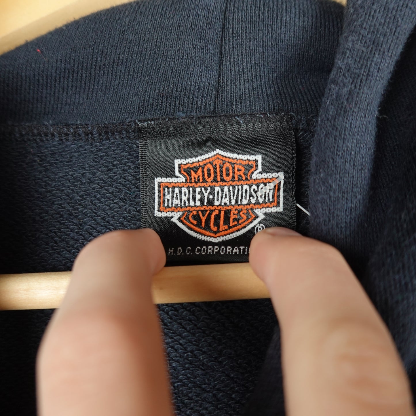 Vintage Harley Davidson Hoodie - Size S