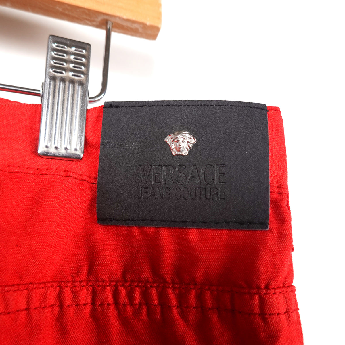 Versace Red Pants - Size 33