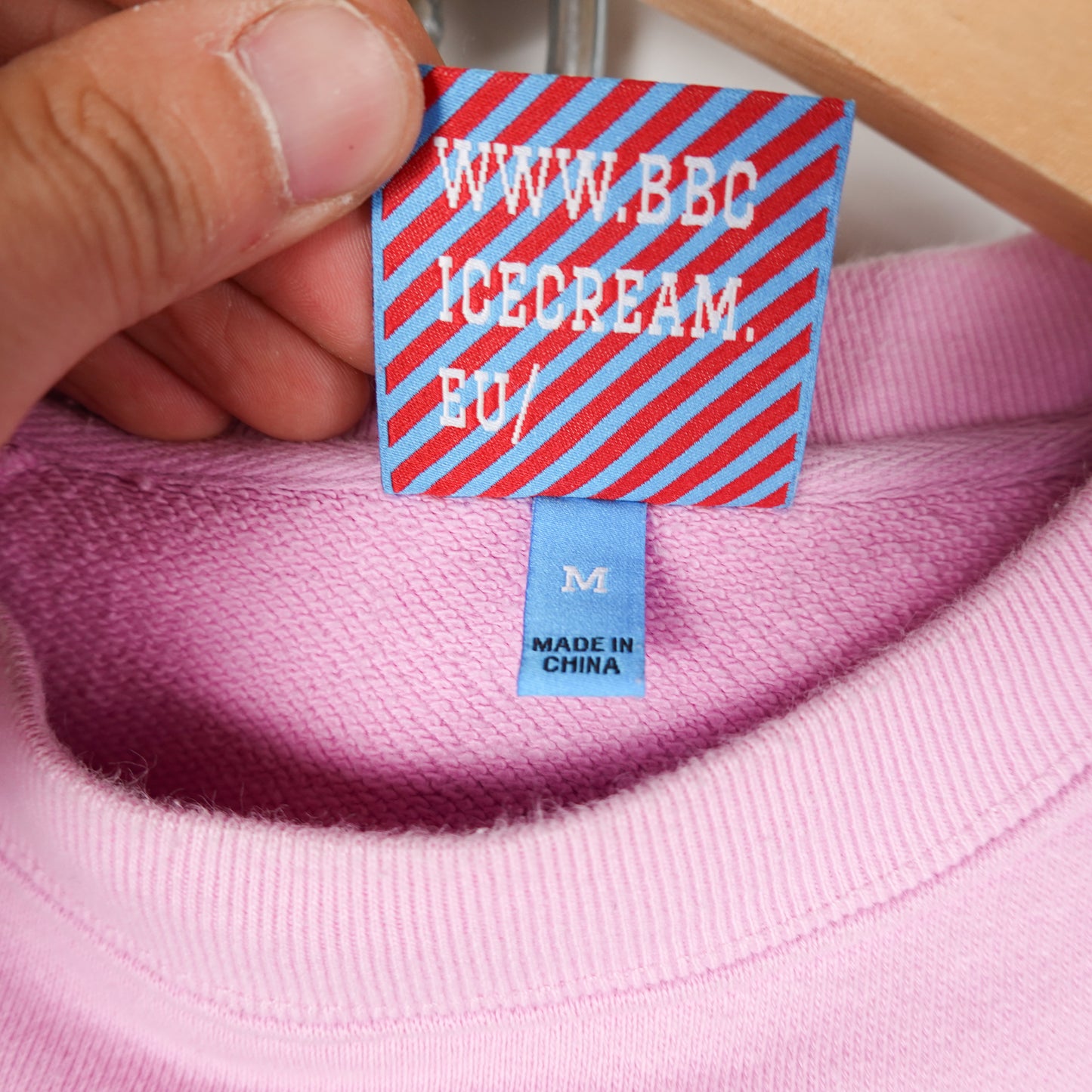 Ice Cream Pink Crewneck - Size M