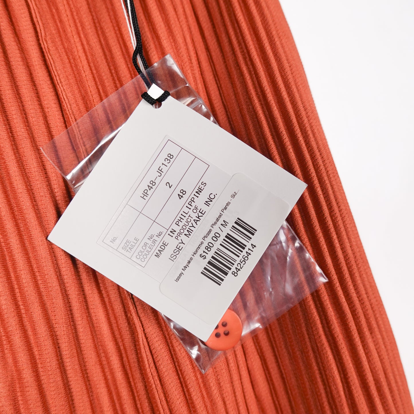 Issey Miyake Homme Plisse Pleated Pants - Size M