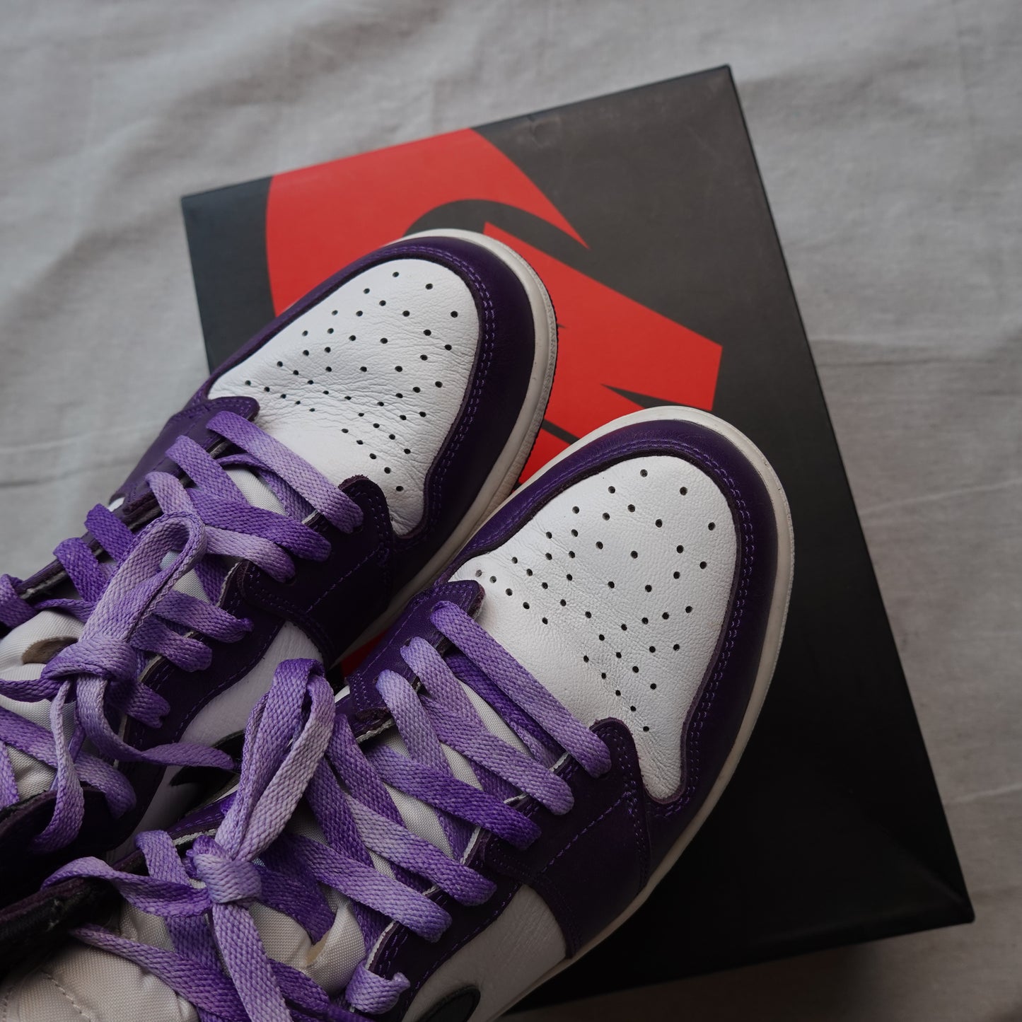 Jordan 1 Court Purple 2.0 - Size 10.5