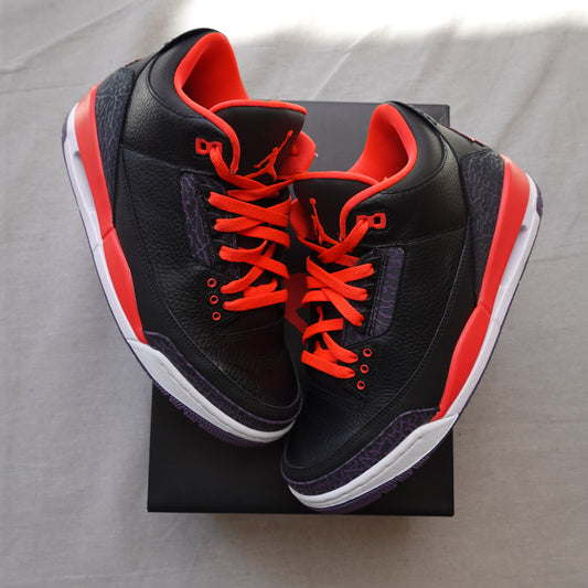 Jordan 3 'Crimson' - Size 9