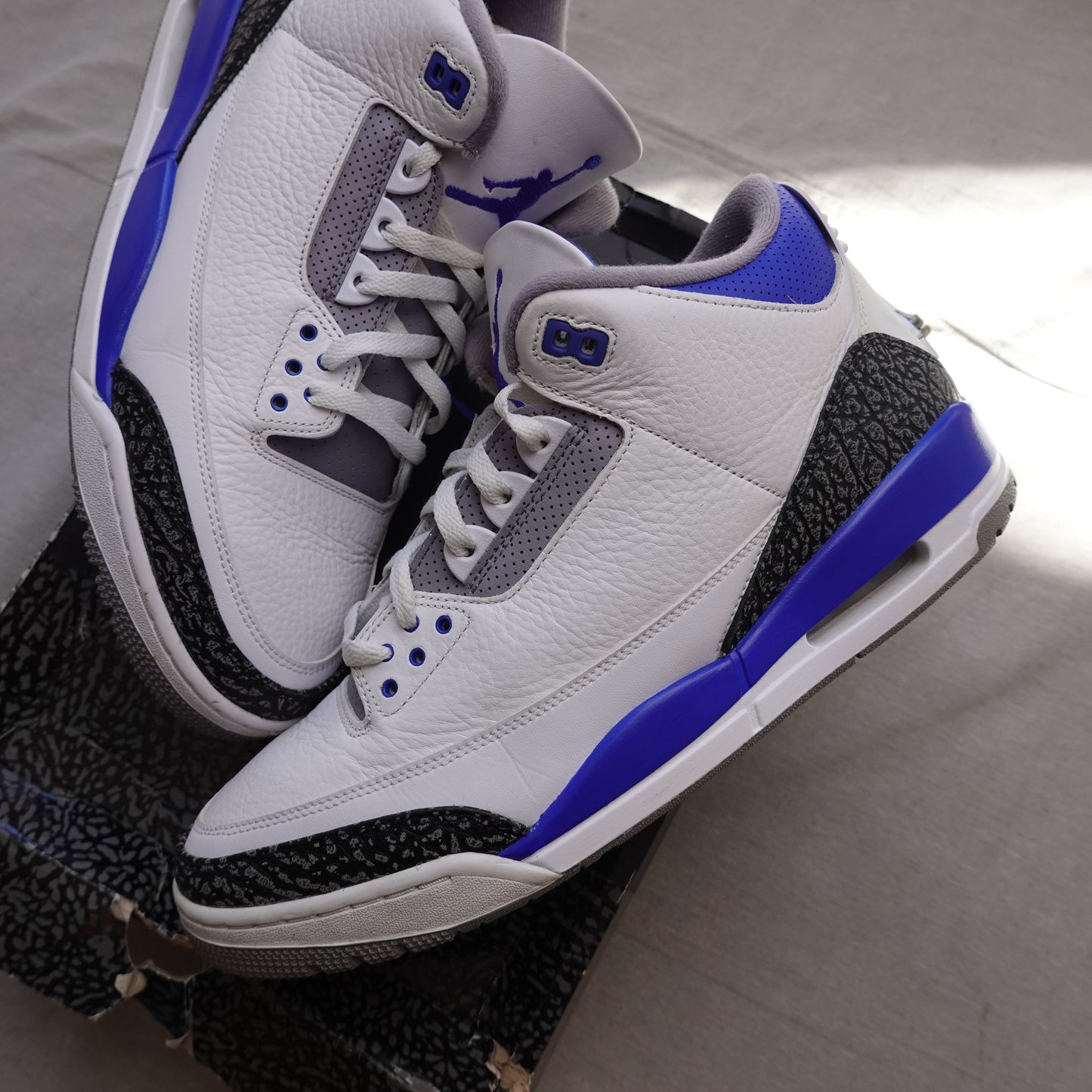 Jordan 3 'Racer Blue' - Size 13