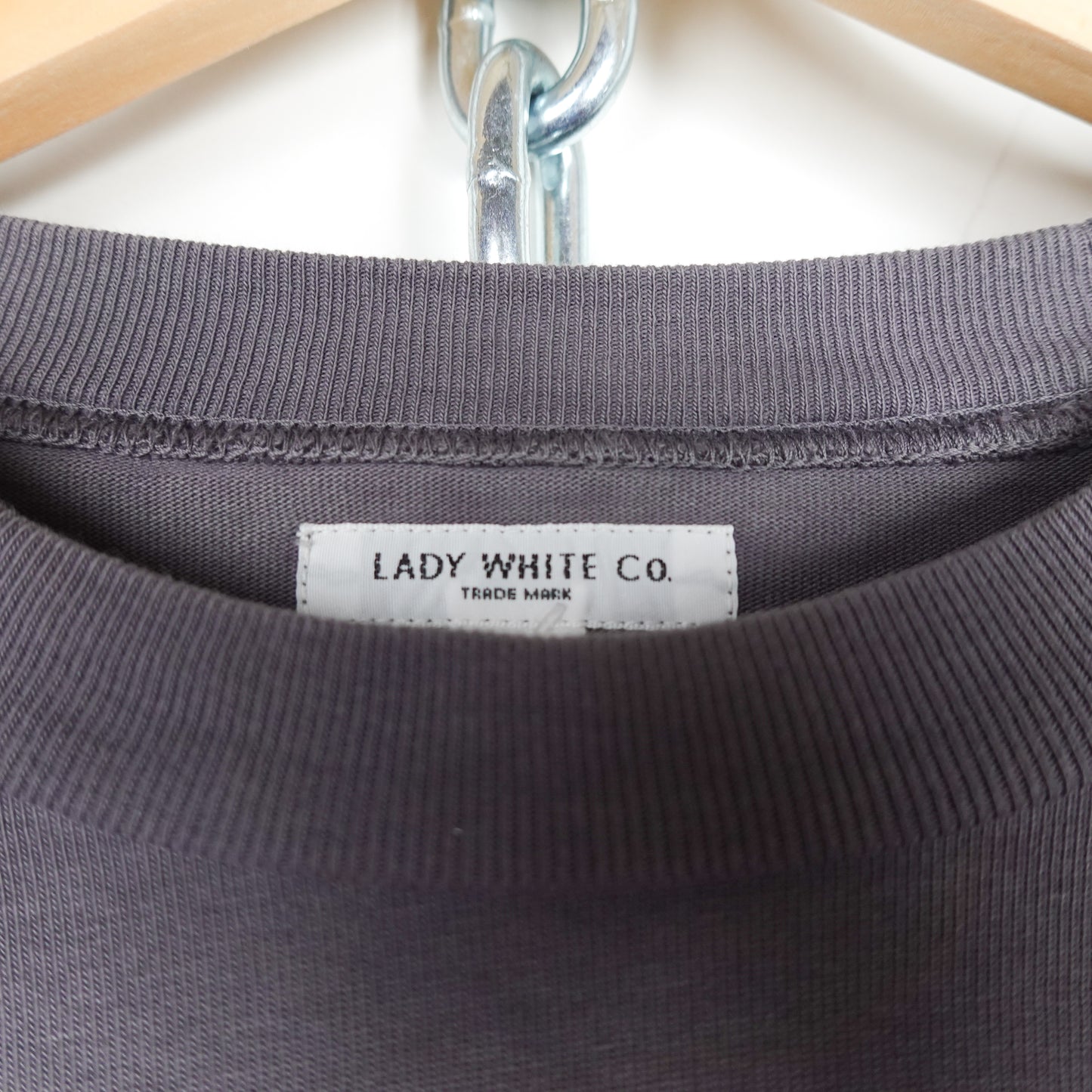 Lady White Grey L/S - Size 42