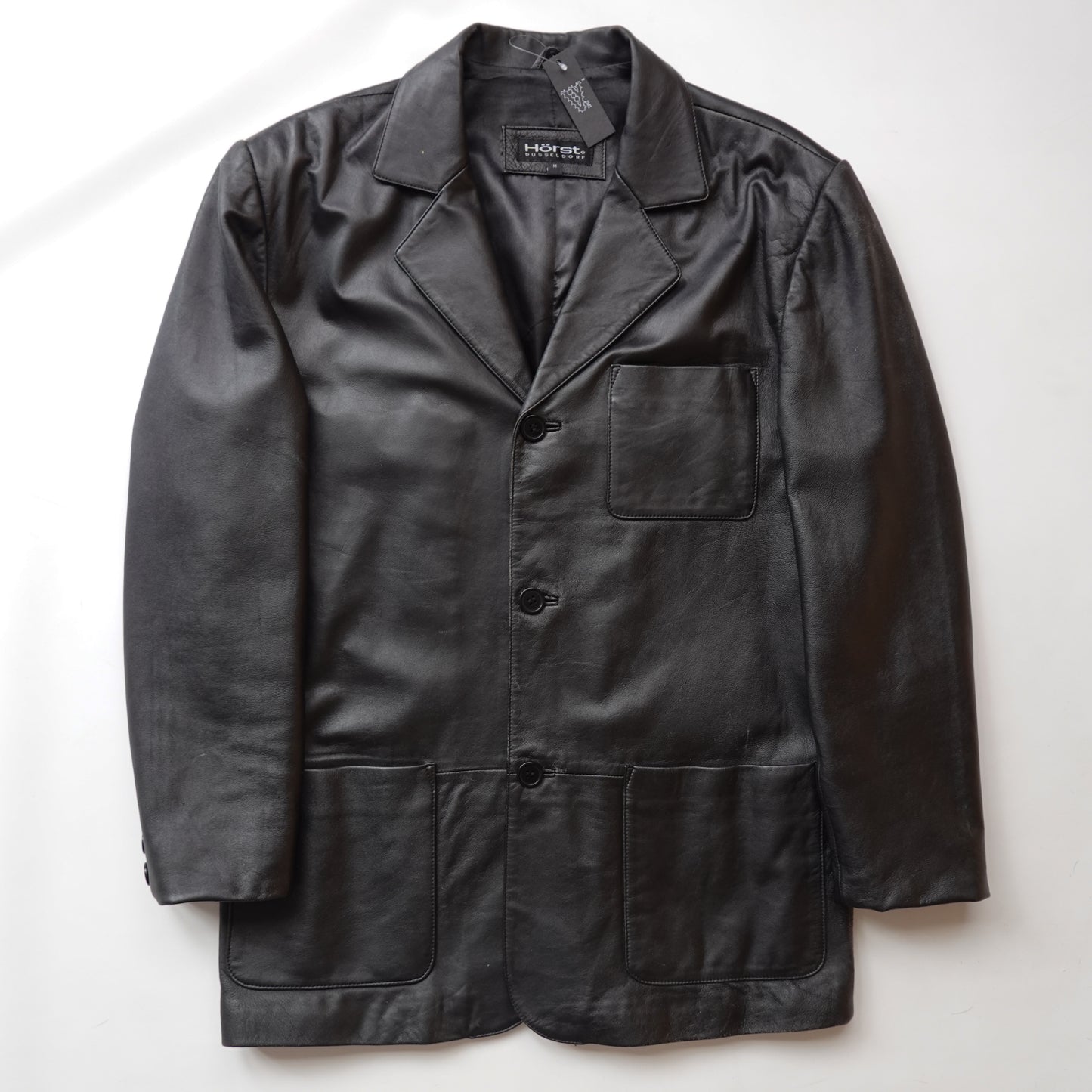 Leather Sport Jacket - Size L