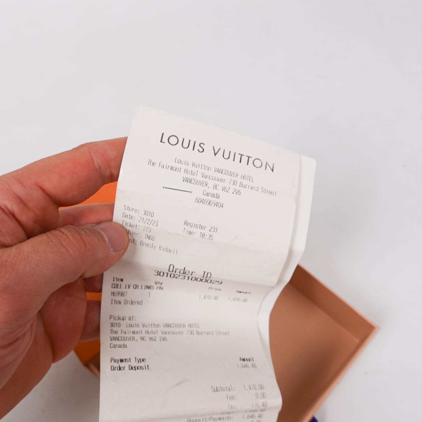 Louis Vuitton Cuban Link Chain