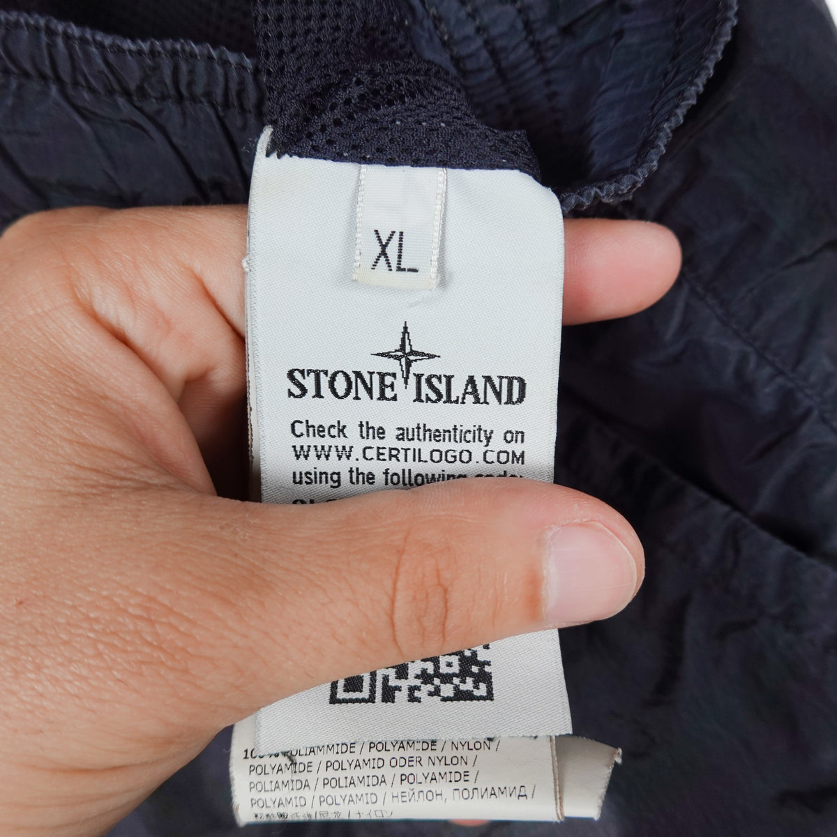 Stone Island Nylon Shorts BLACK - Size XL