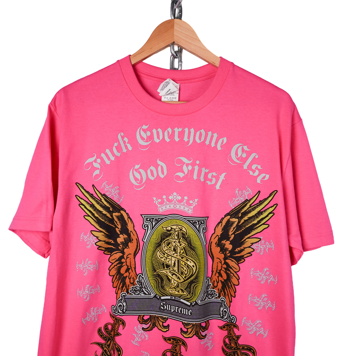 FW26 Supreme Money Pink Tee - Size M