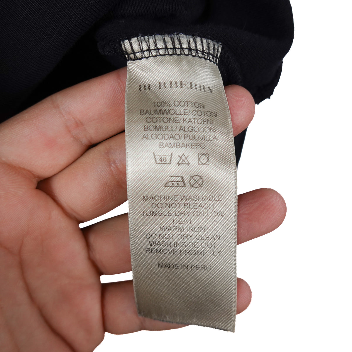 Burberry 1/4 Zip Sweater - Size XL