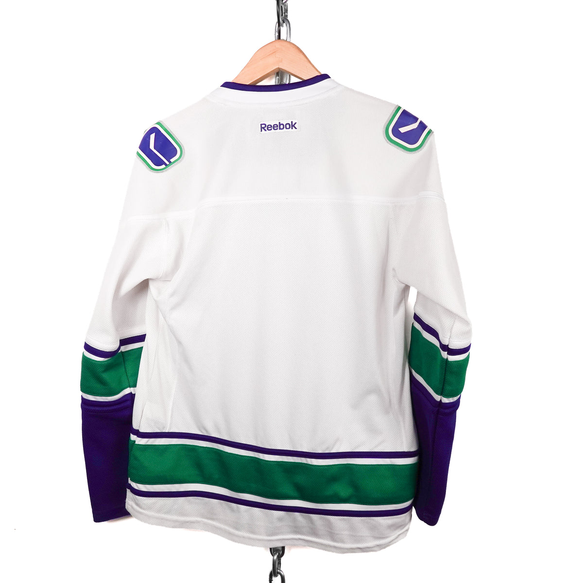 Reebok Canucks Jersey - Wmns L