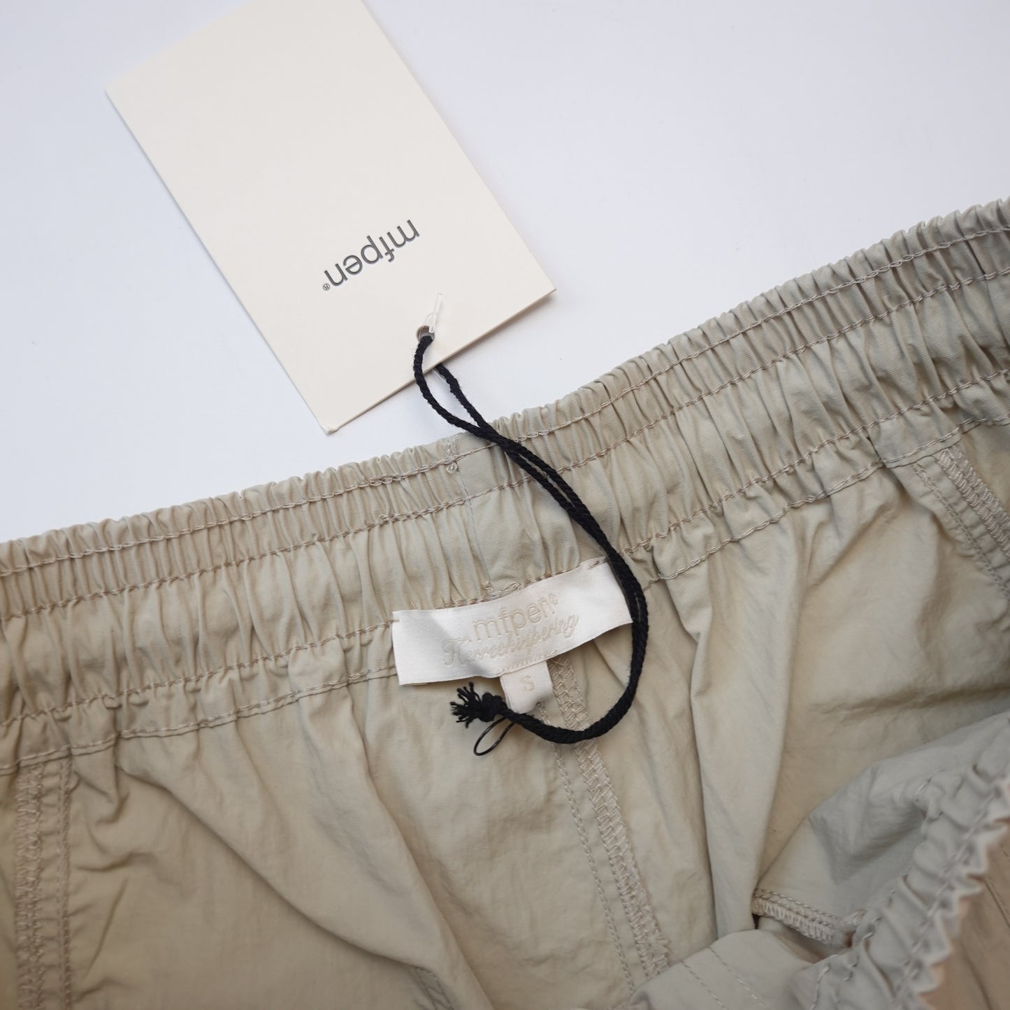 Mfpen Motion Shorts Recycled Light Taupe - Multiple Sizes