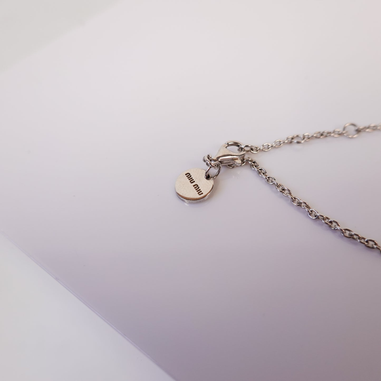 Miu Miu Swallow Pearl Bracelet