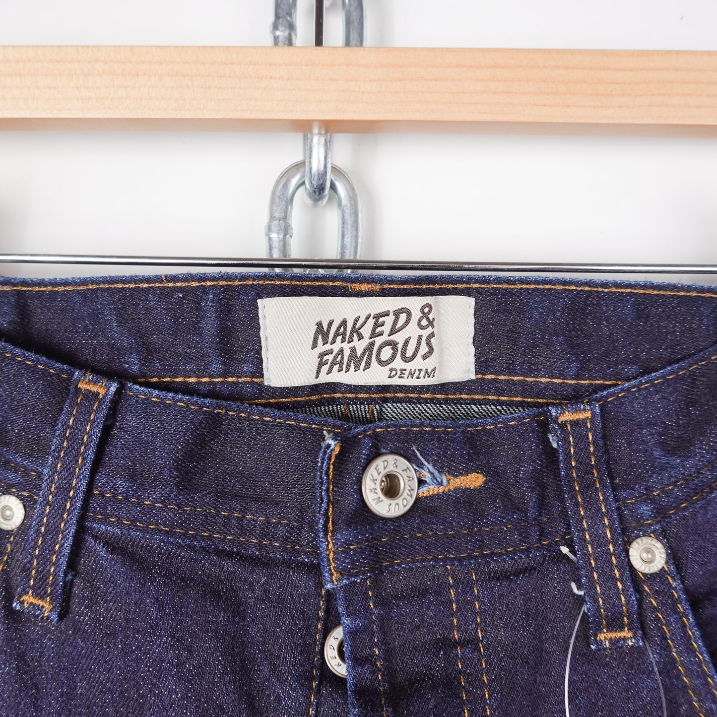 Naked & Famous Indigo Selvedge Pant - Size 36