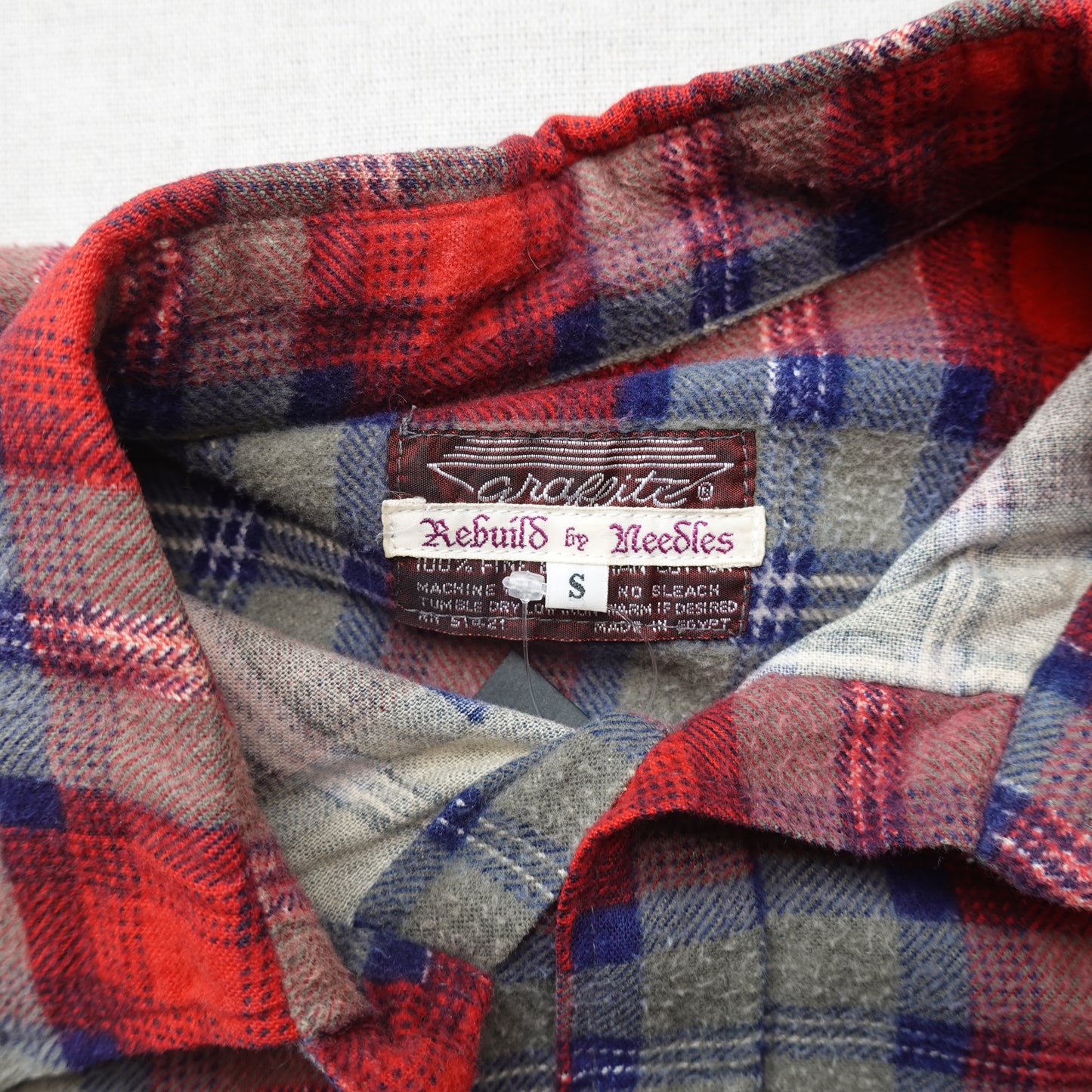 Rebuild by Needles 7 Cut Flannel - Size S