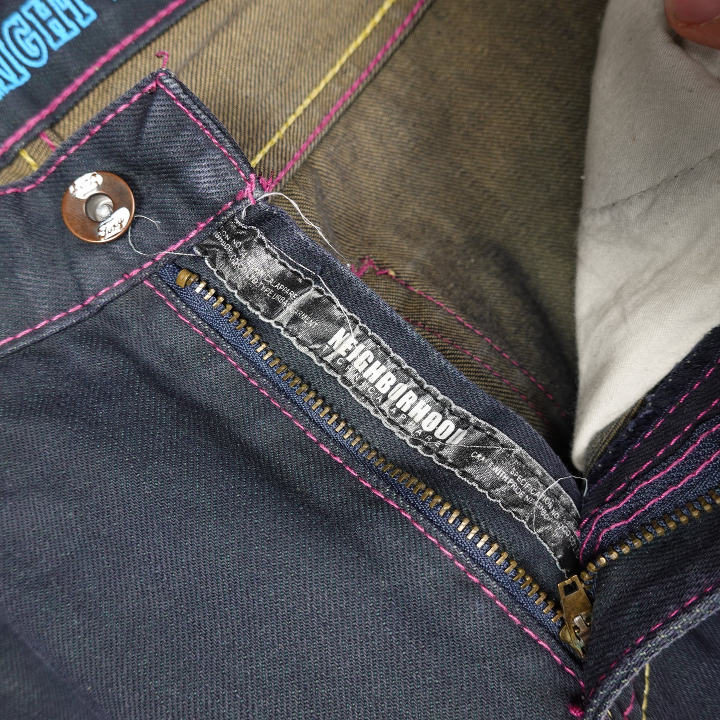 Neighborhood Contrast Stitch Pant - Size 28