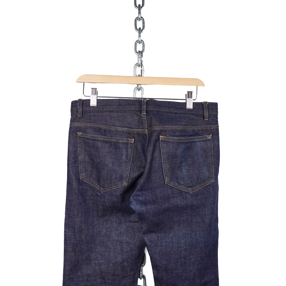 APC Indigo Denim Selvedge Jeans - Size 30