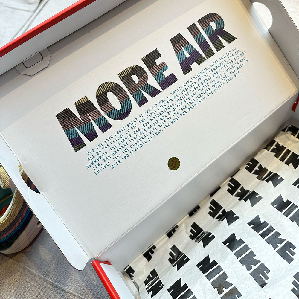 Nike Air Max 1/97 Sean Wotherspoon - size 12