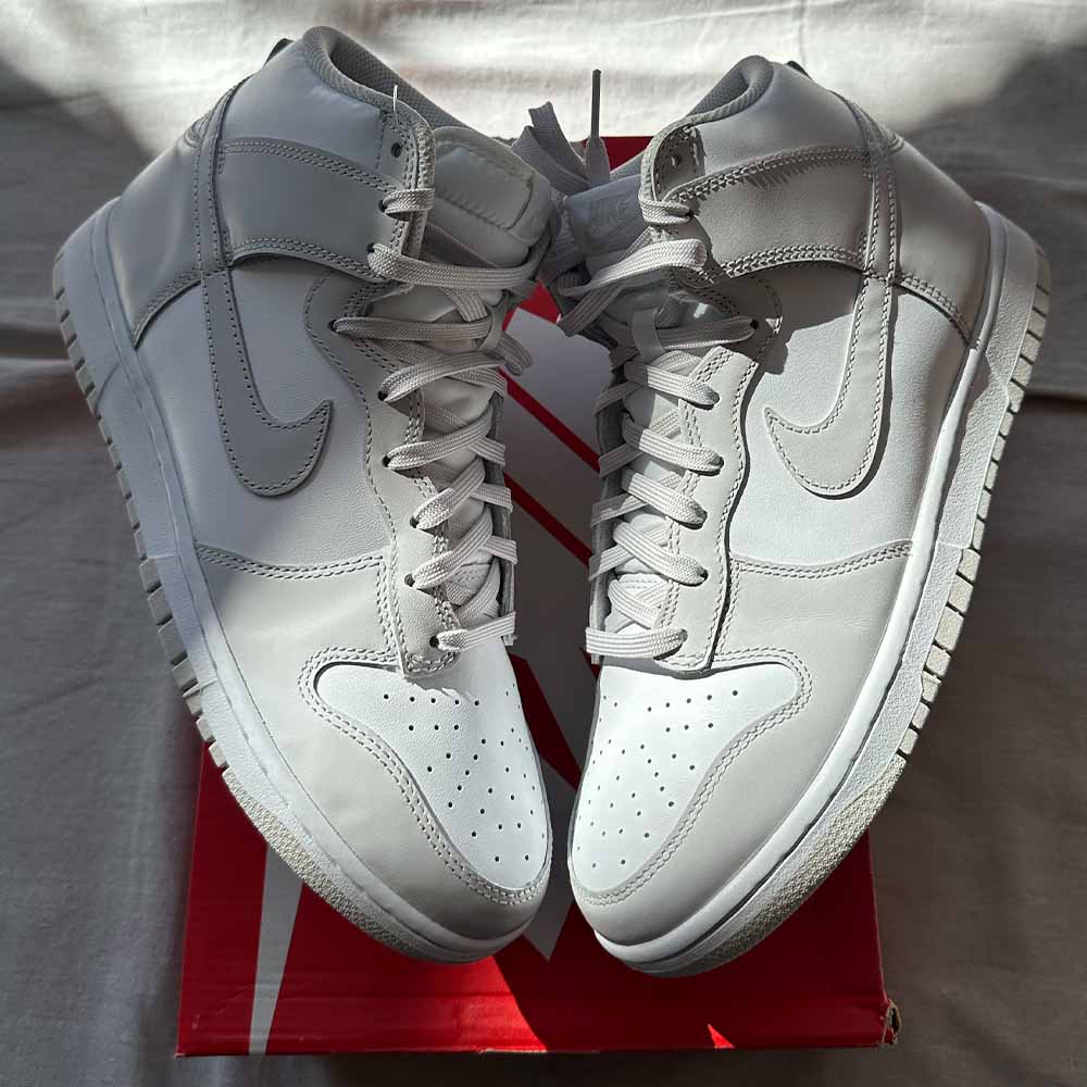 2020 Nike Dunk High Vast Grey Size 10