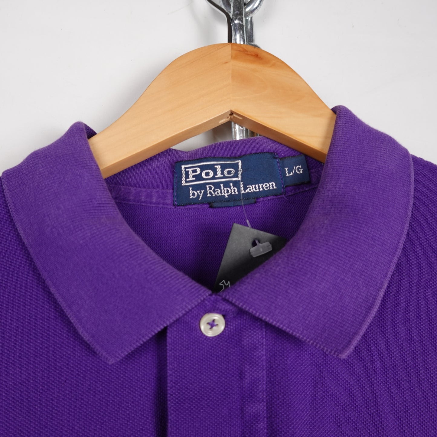 Vintage Polo RL Purple Polo Shirt - Size L