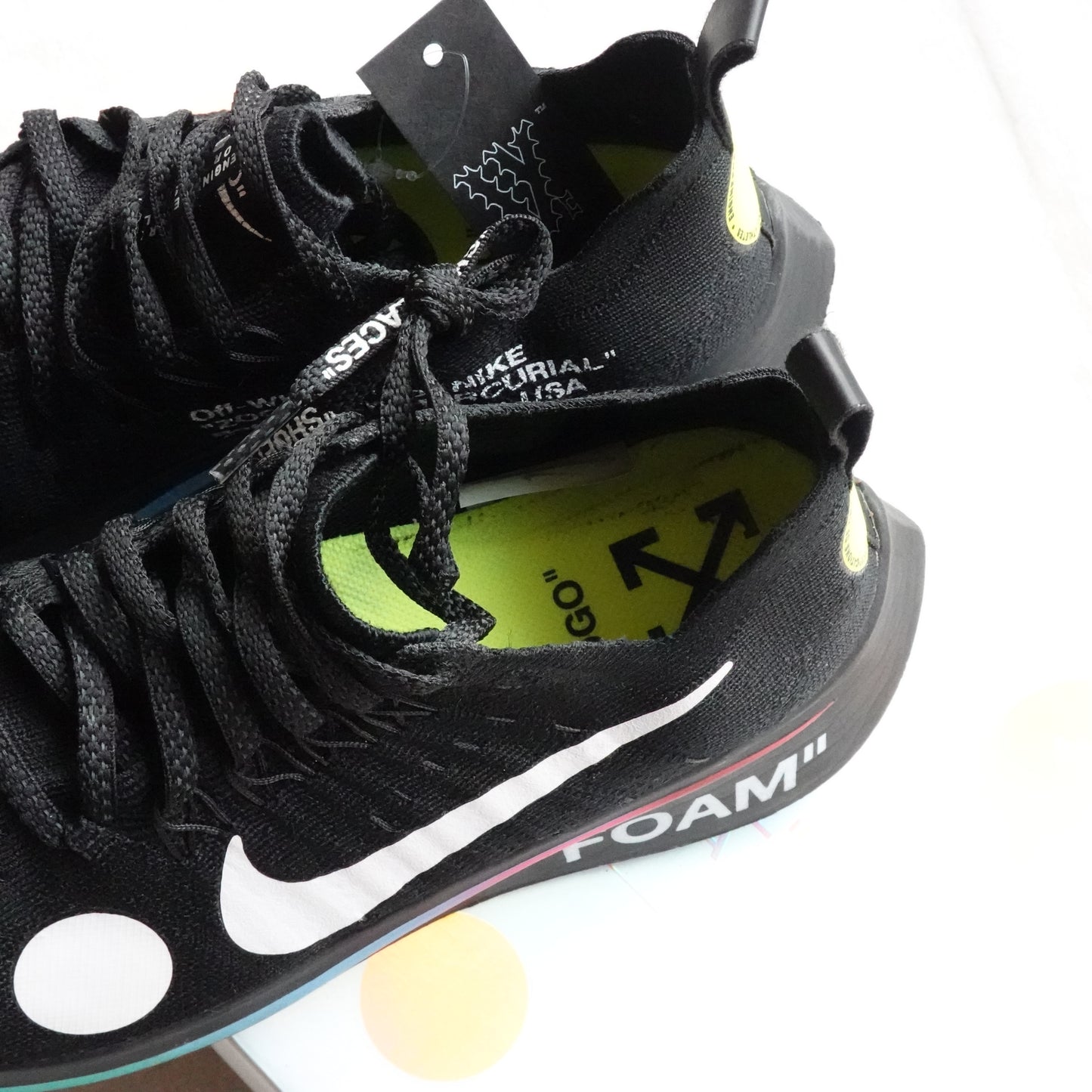 Nike Off-White Zoom Fly Mercurial - Size 8M