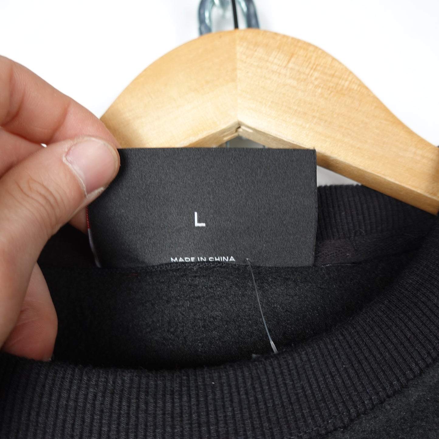 Pleasures Fleece Crewneck - Size L