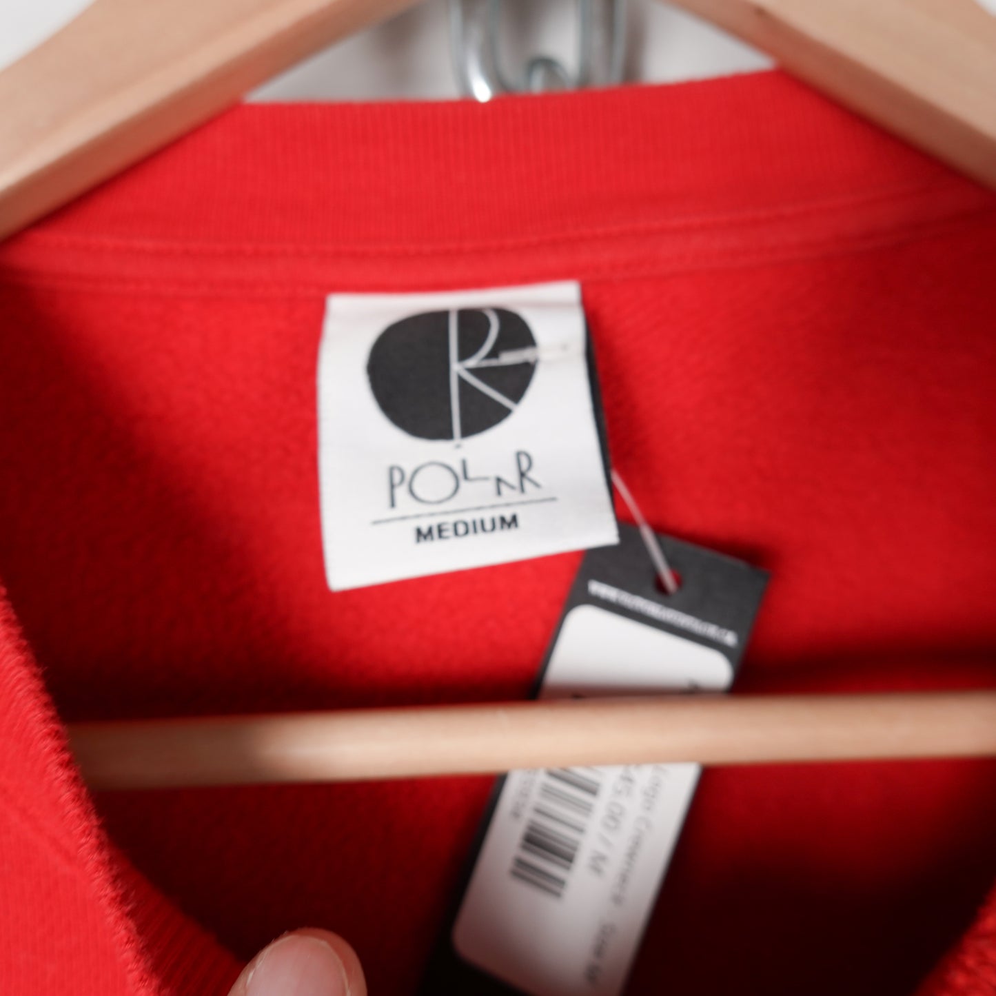 Polar Red Logo Crewneck - Size M