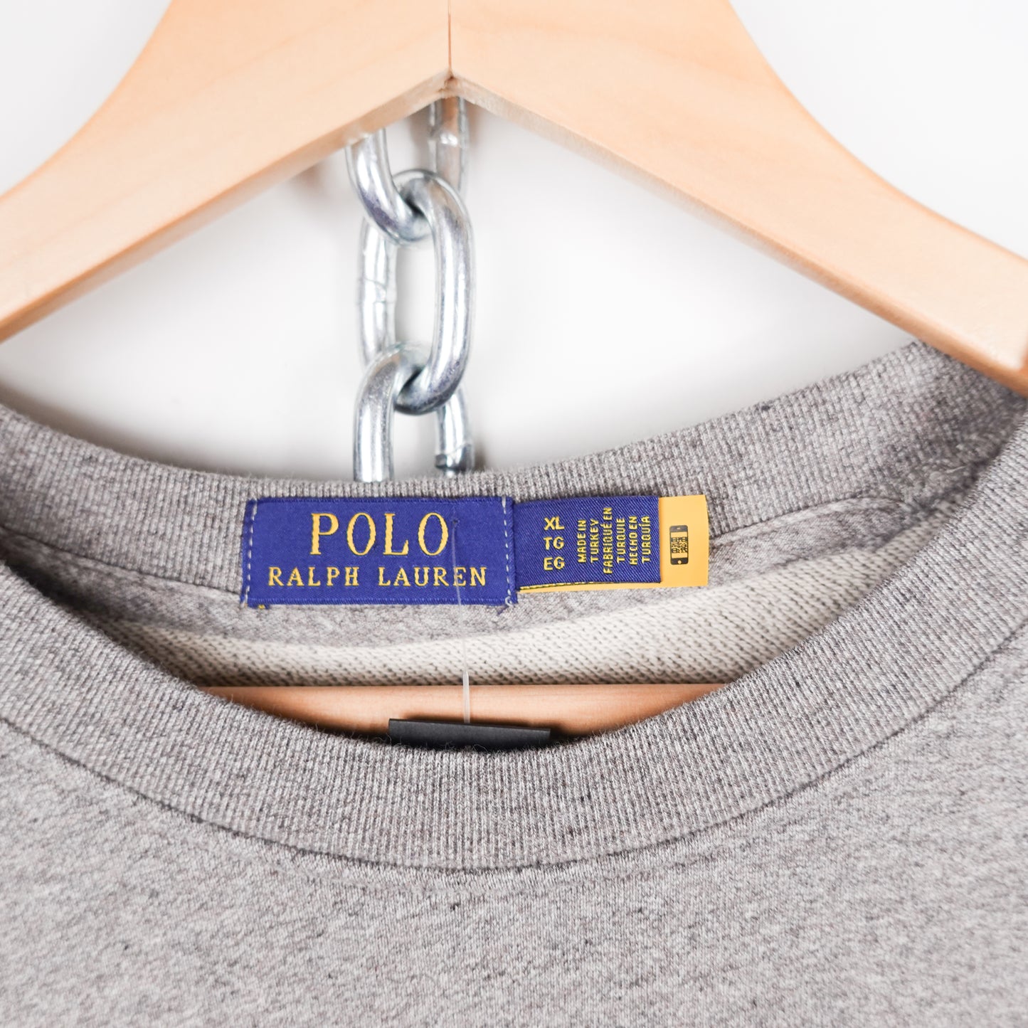 Polo RL Grey Crewneck - Size XL