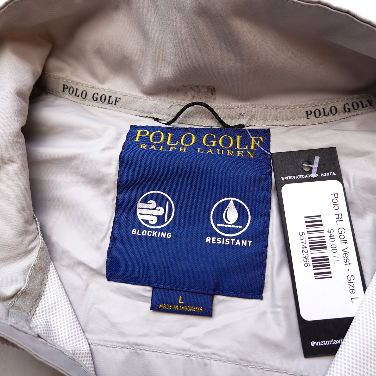 Polo RL Golf Vest - Size L