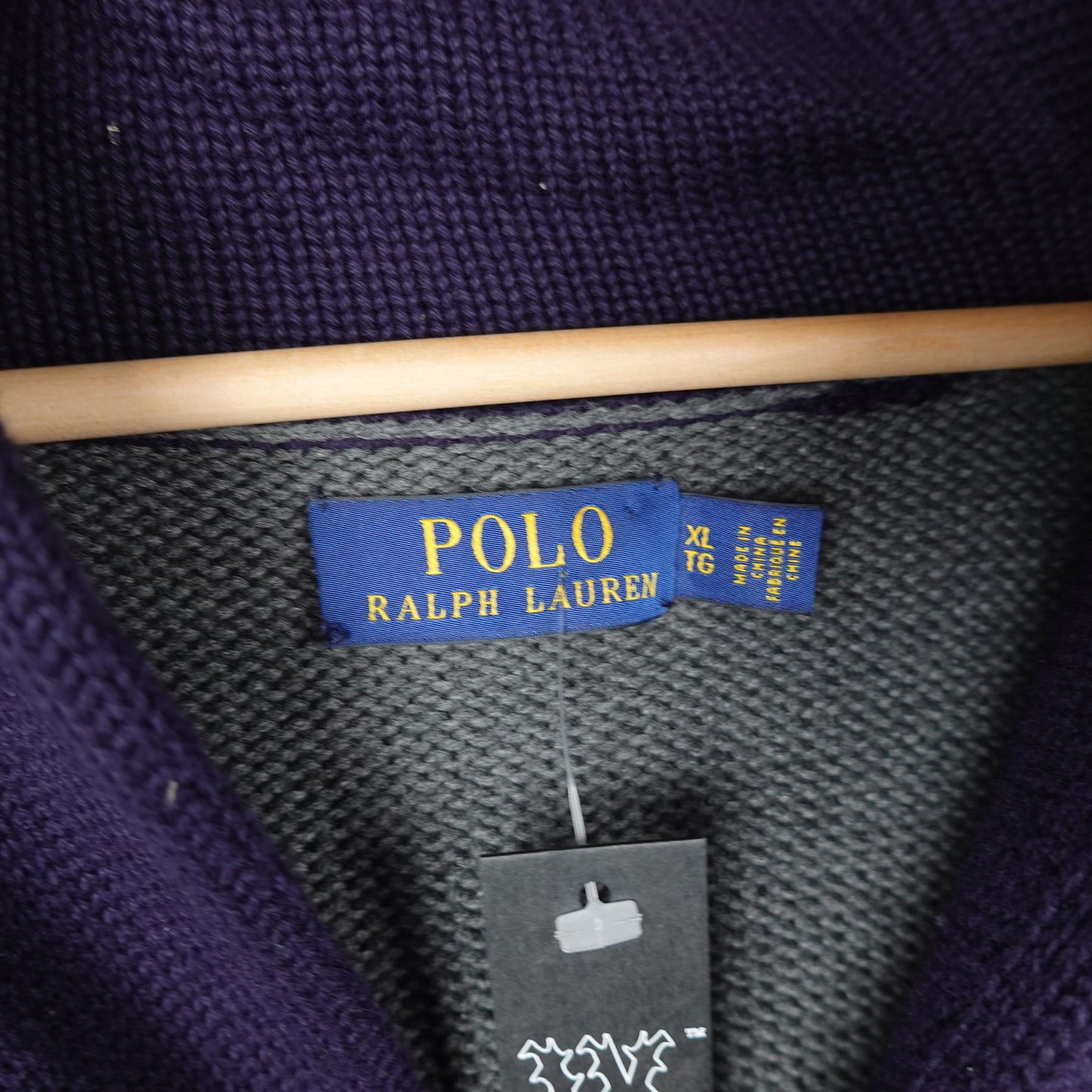 Polo RL Knit Cardigan Sweater - Size XL