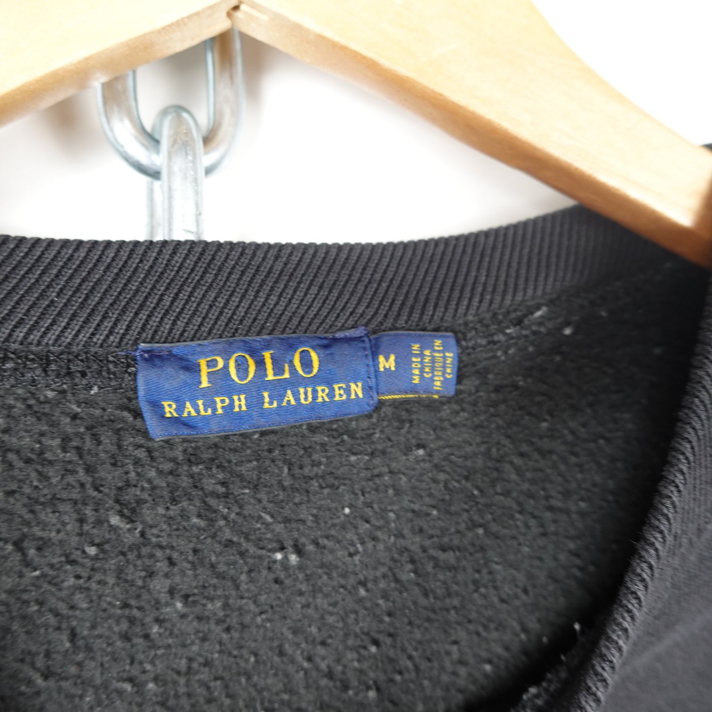 Polo RL Collegiate Crest Crewneck - Size M