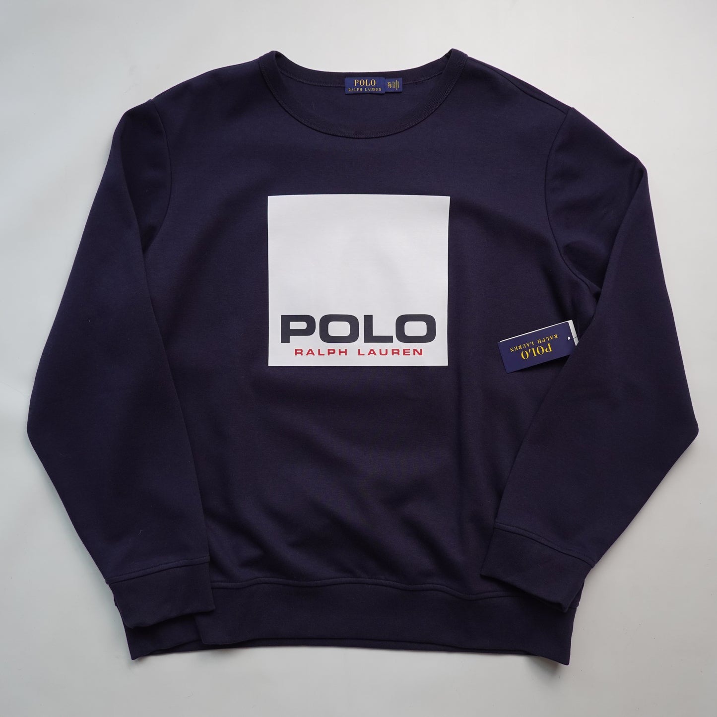 Polo Ralph Lauren Box Logo Crewneck - Size XL
