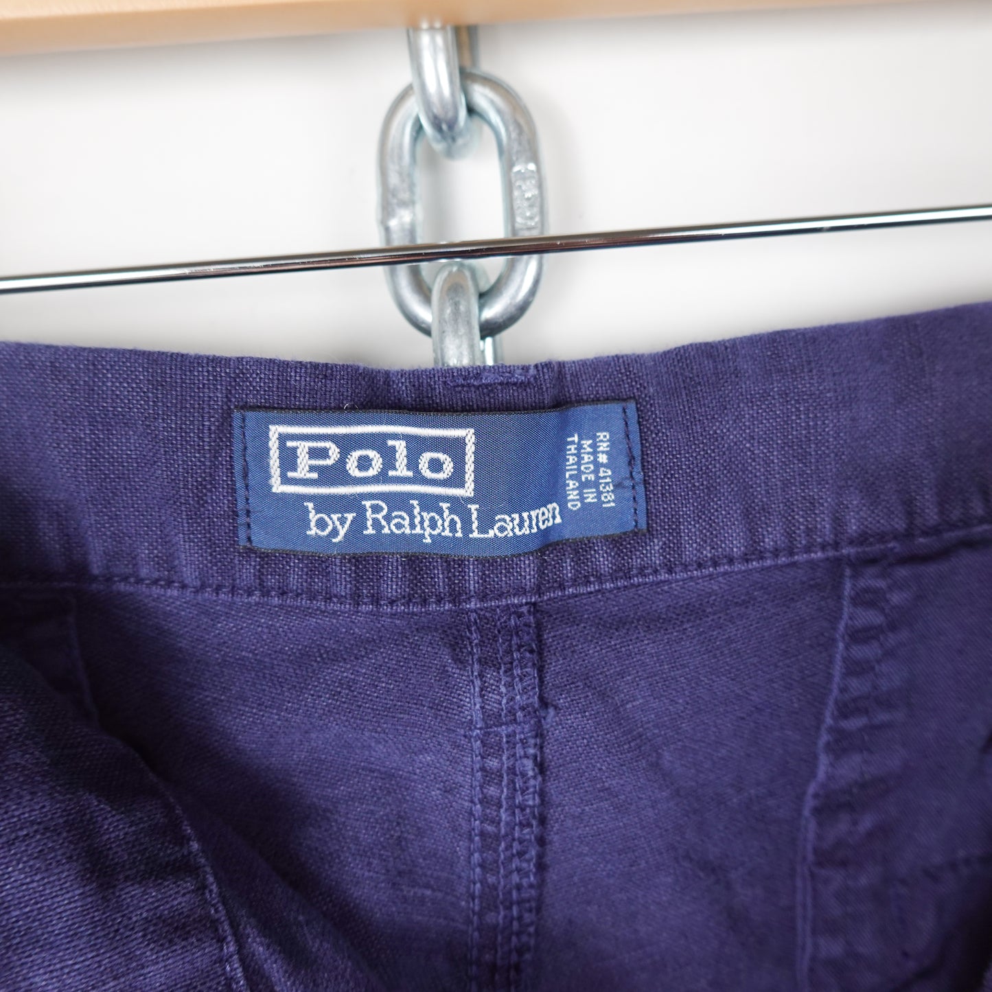 Vintage Polo RL Navy Trouser - Size 36