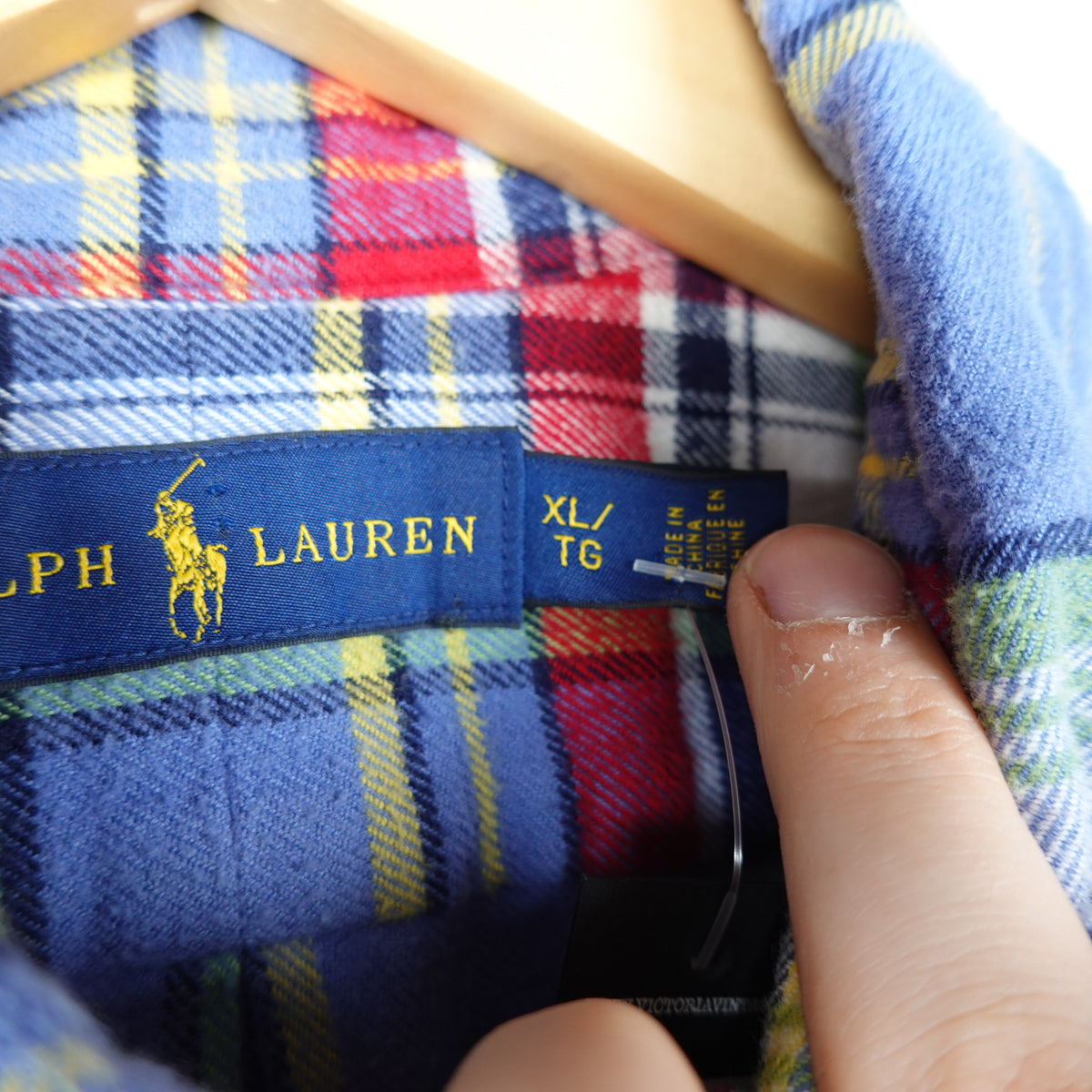 Polo RL Multi Color Button up - Size XL