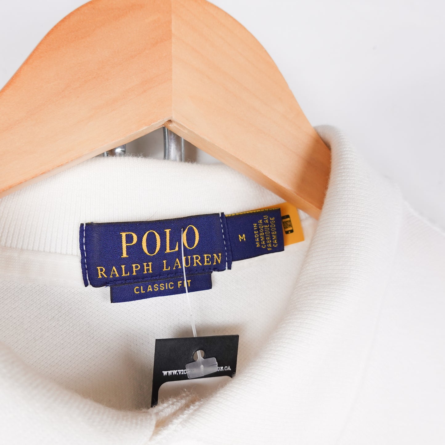 Polo RL White Big Pony Polo Shirt - Size M