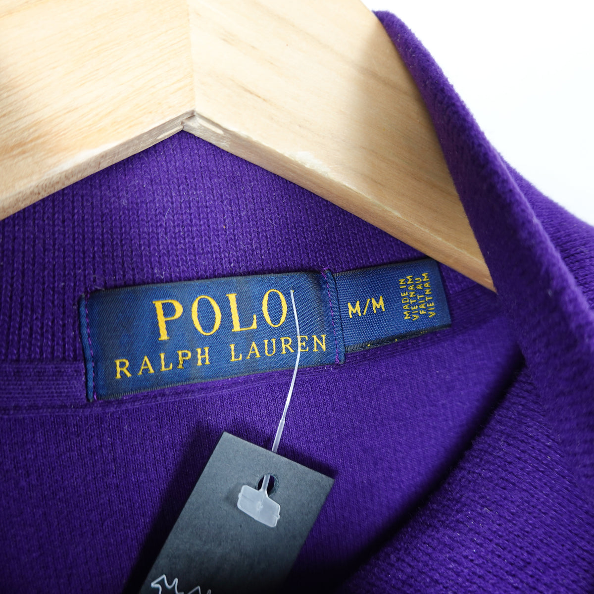 Polo RL Purple 1/4 Zip - Size M