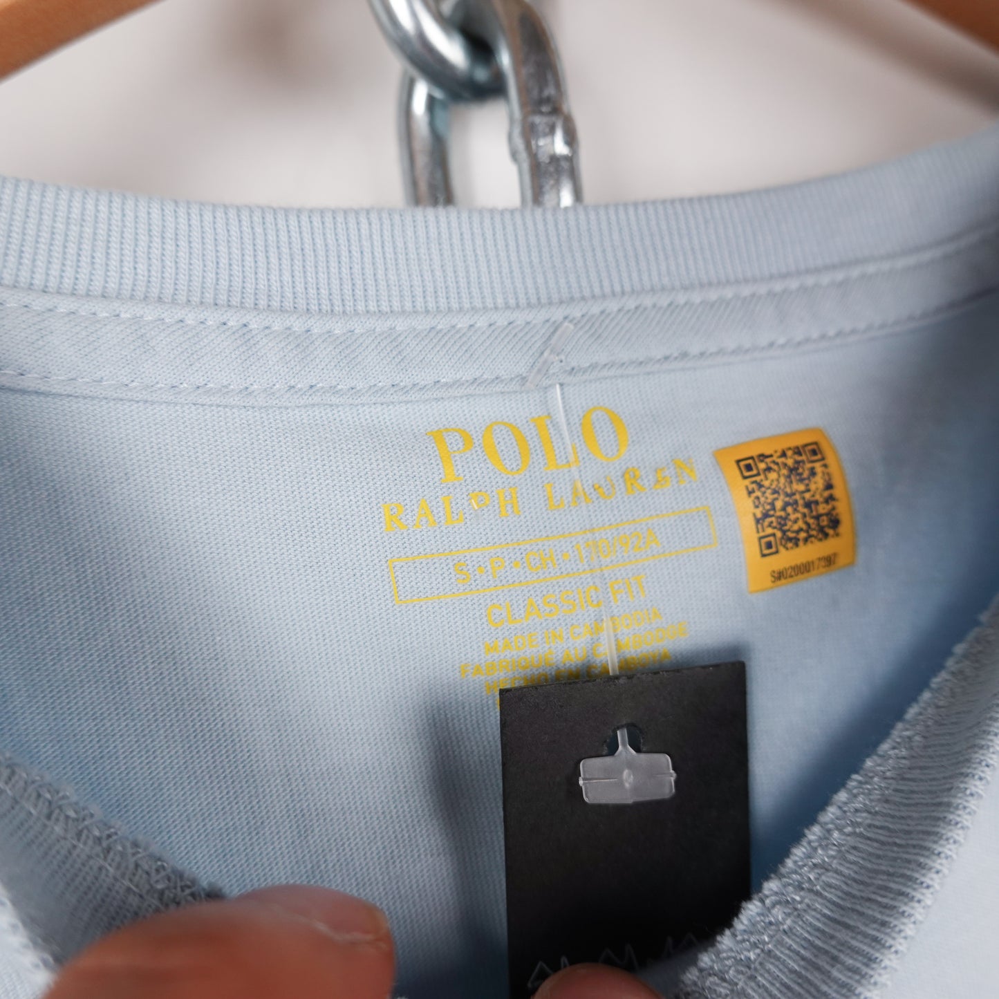 Polo RL Light Blue Tee - Size S