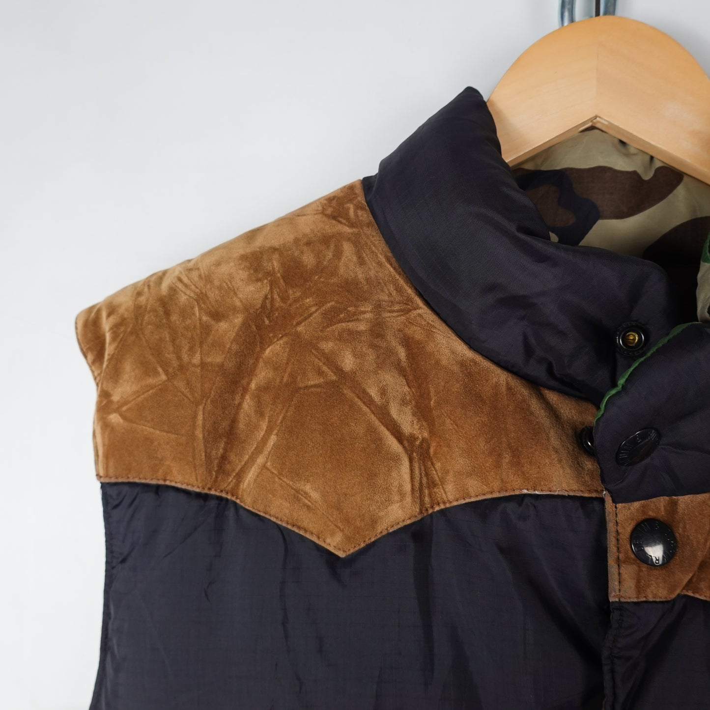 Polo RL Denim Supply Reversible Vest - Size XL