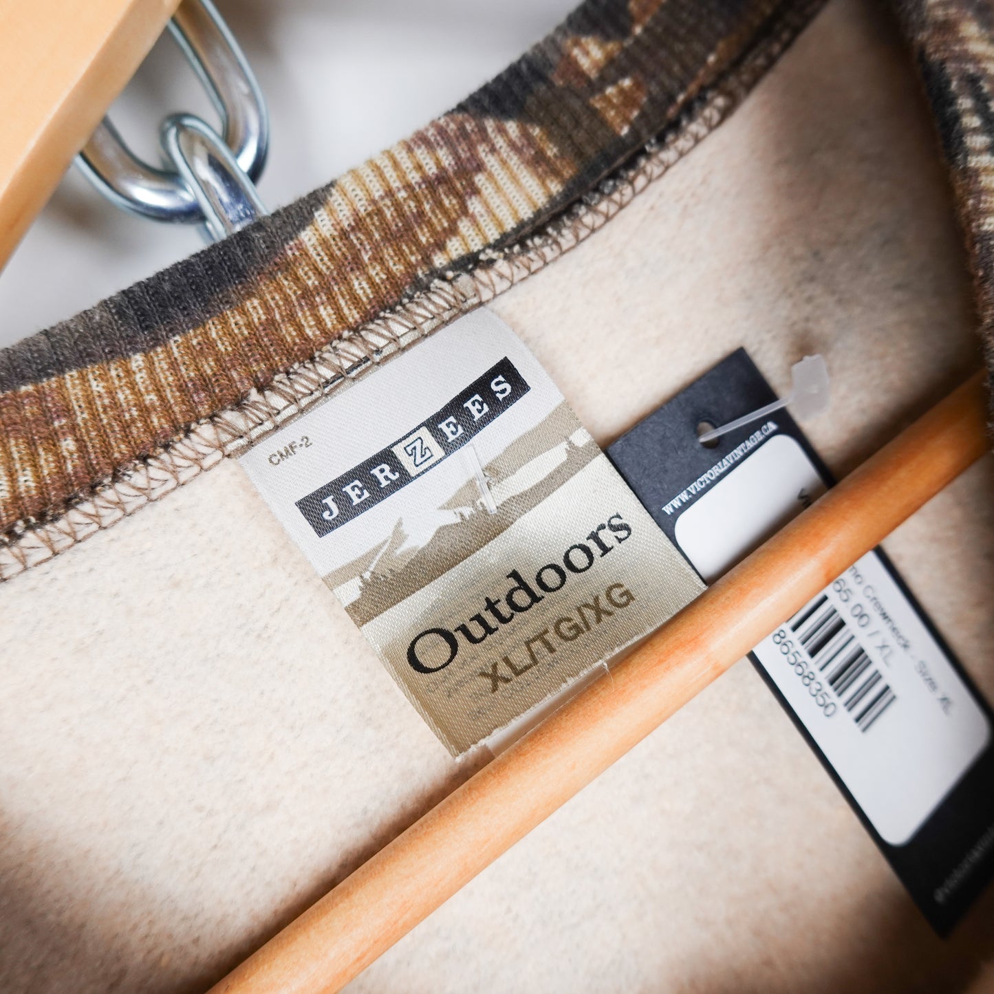 Vintage Camo Crewneck - Size XL