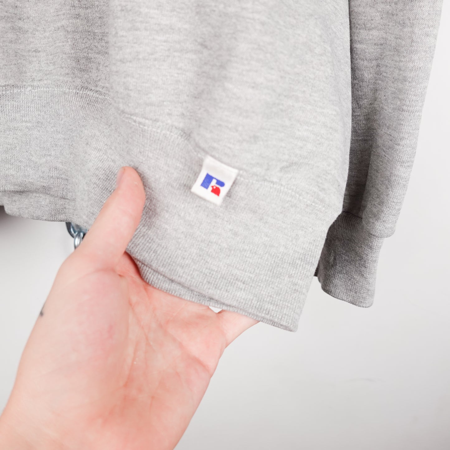 Vintage Russell Grey Crewneck - Size XL