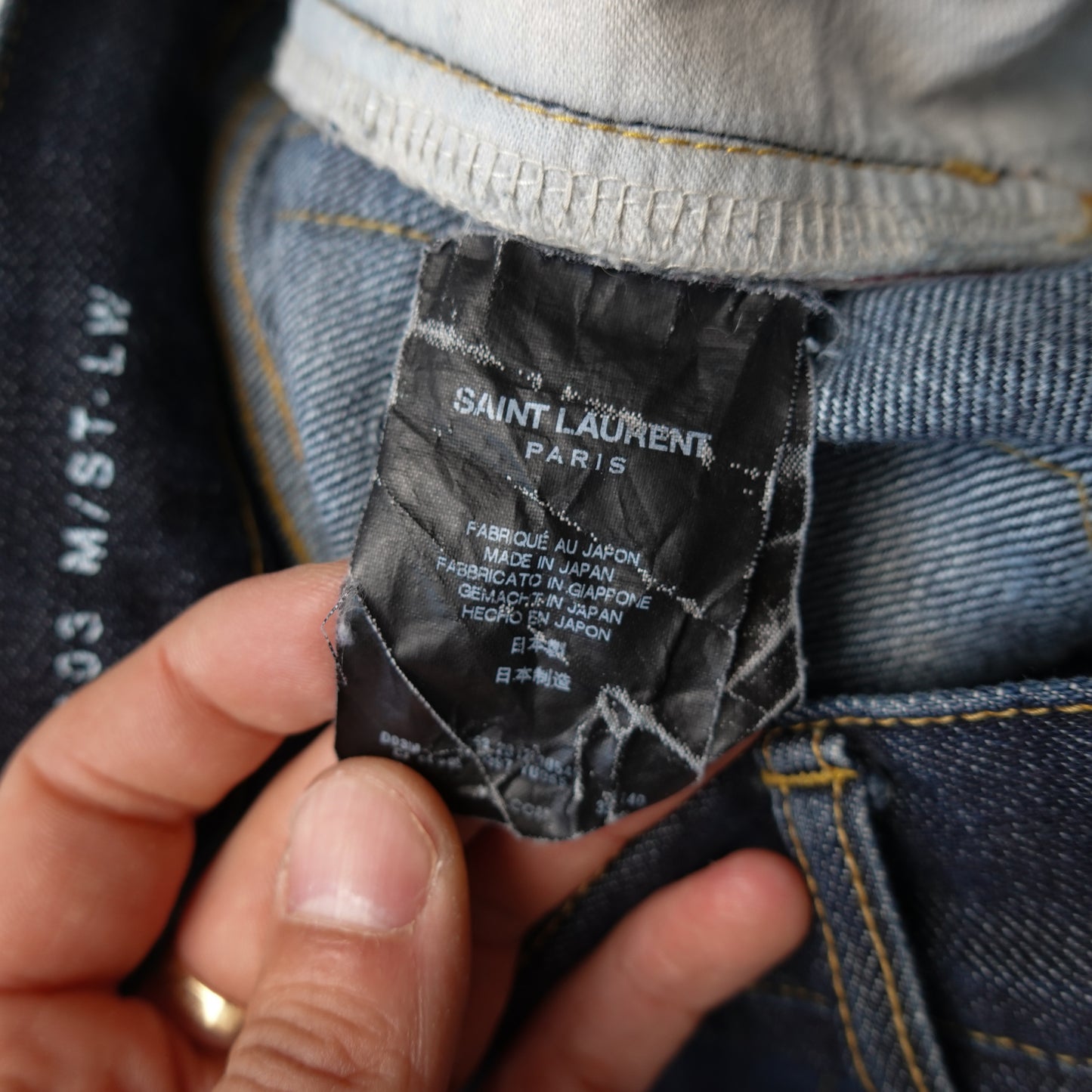 Saint Laurent Selvedge D03 Pant - Size 34