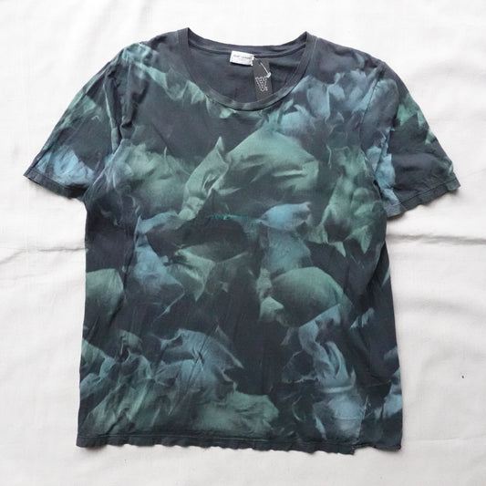 Saint Laurent Paris Logo Abstract Tee - Size XL
