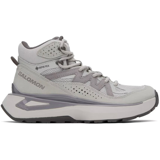 Salomon Odyssey ELMT Mid GORE-TEX Lunar Rock / Plum Kitten